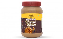Gourmet Delicacy Natural Crunchy Peanut Butter  Plastic Jar  1 kilogram